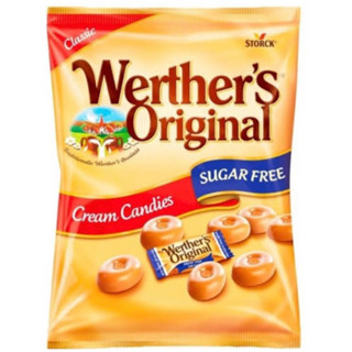 werther’s original sugar free ลูกอมคาราเมลสูตรไม่มีน้ำตาล70กรัม🇩🇪