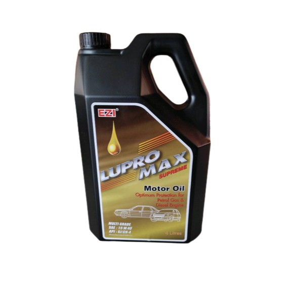 น้ำมันเครื่องอี-ซี่ ของแท้!! จำหน่ายตรงจากโกดัง เกรด A+ EZI LUPRO MAX เต็มประสิทธิภาพ ขนาด 1 ลิตร / 4 ลิตร