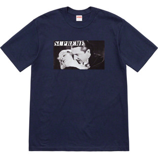 ใหม่พร้อมส่ง ของแท้ Supreme Bela Lugosi Tee Navy Color