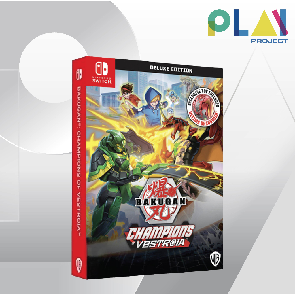 Nintendo Switch : Bakugan Champions of Vestroia : Deluxe Edition [มือ1] [แผ่นเกมนินเทนโด้ switch]