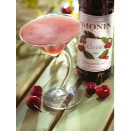 (HomeKoffee) MONIN Cherry Syrup โมนิน ไซรัปเชอร์รี่ บรรจุขวด 700 ml. น้ำเชื่อม MONIN กลิ่น “Cherry”