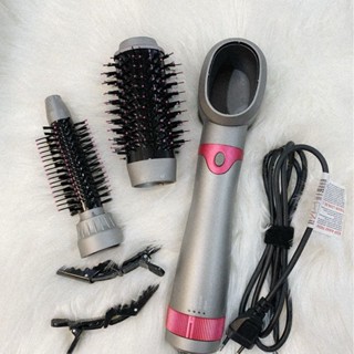 ร้านไทย พร้อมส่ง หวีไดร์ถนอมเส้นผมรุ่นใหม่ล่าสุด  5 in 1 blower brush hair dryer ของแท้ 100% ประกัน 1 ปี