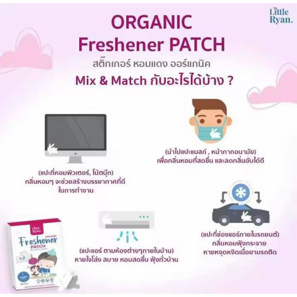 สติ๊กเกอร์หัวหอม ลิตเติ้ล ไรอัน 1 กล่อง มี 18 ชิ้น Little Ryan มีราคาส่ง แผ่นแปะหัวหอม (Littleryan)จำนวน - รูปที่ 3