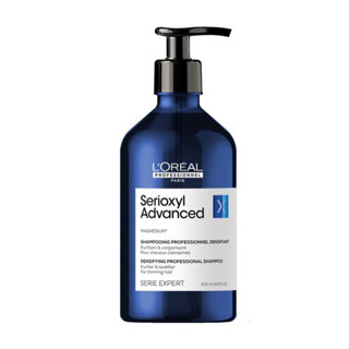 Loreal Serioxyl Advanced Shampoo 500ml/ 1500ml ชมพูลอริอัล สำหรับผมร่วงบาง