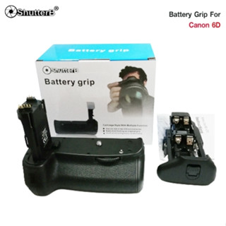 Battery Grip Shutter B รุ่น CANON 6D (BG-E13 Replacement) แบตเตอรี่กริป