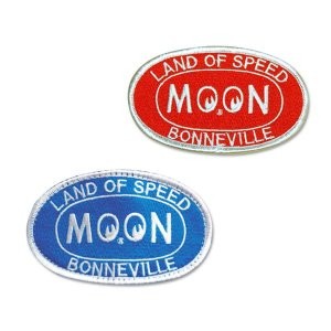 Moon Bonneville Oval Patch