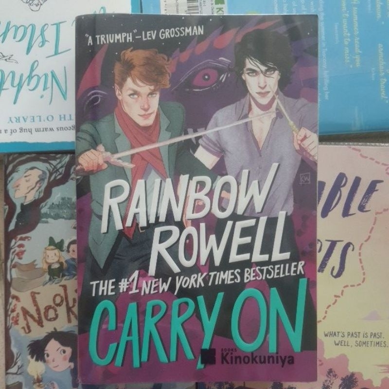RAINBOW ROWELL CARRY ON