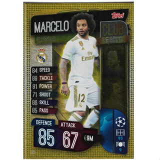 Marcelo (Real Madrid CF) 298.  Club Legend - Match Attax 2019/20 Champions League