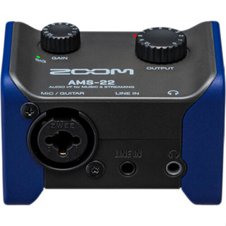 Zoom AMS-22 *ของแท้รับประกัน1ปี* ออดิโออินเตอร์เฟส 2x2 USB-C Audio Interface, Record/ Stream, Loopback, Computer /Mobile