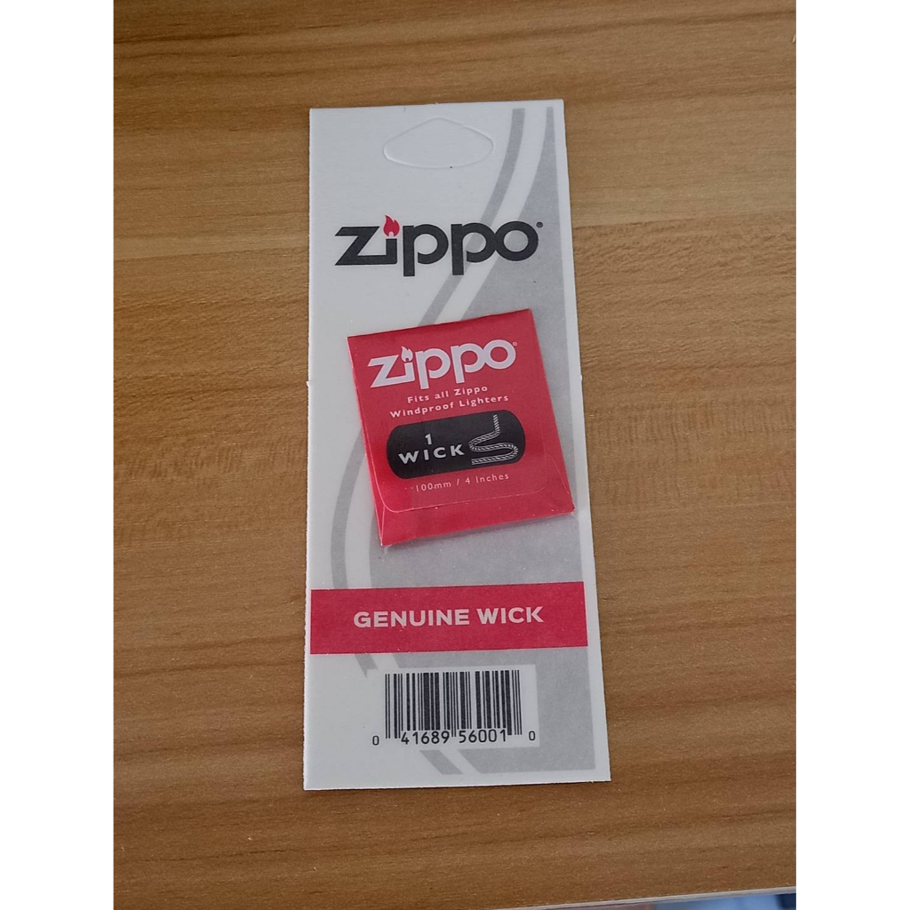 ZIPPO 2425G  WICK  DISPENSER    ไส้เชือก สำหรับ ZIPPO   บรรจุ1เส้น  ขนาดยาว10เซนติเมตร  ของใหม่ไม่ผ่