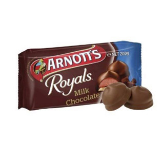 Arnott’s บิสกิตไส้ครีมเคลือบช็อกโกแลตรูปหยดน้ำ นำเข้าจากออสเตรเลีย🇦🇺royal milk chocolate biscuit