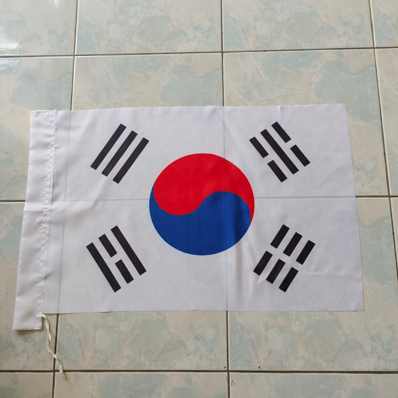 Others 59 บาท ธงประเทศเกาหลีใต้ South Korea พร้อมส่งร้านคนไทย Home & Living