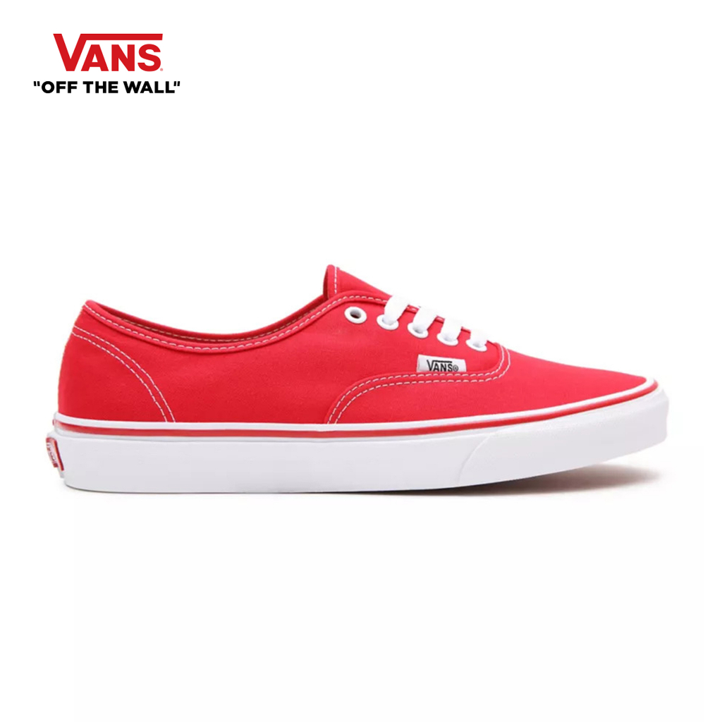 VANS AUTHENTIC - RED รองเท้า ผ้าใบ VANS ชาย หญิง