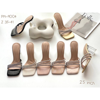 รองเท้าส้นสูง  ส้นแก้วเจ้าหญิงมากแม่  รองเท้าแฟชั่น  รหัสสิน…