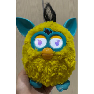 Furby สีเหลือง หูฟ้า มือสอง***