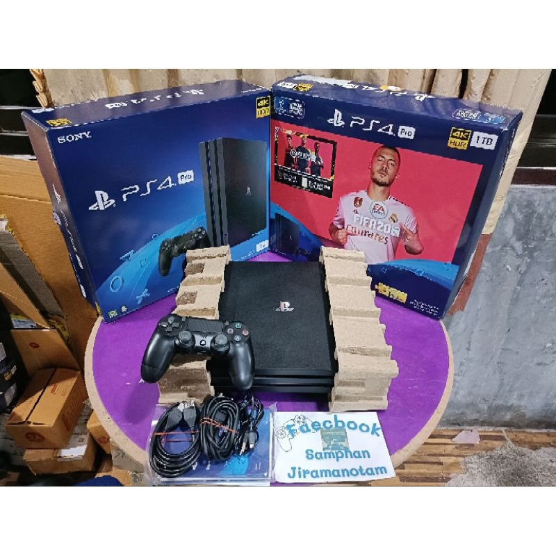Ps4 Pro 7218B รองรับภาพ 4K ความจุ 1TB FW ล่าสุด
