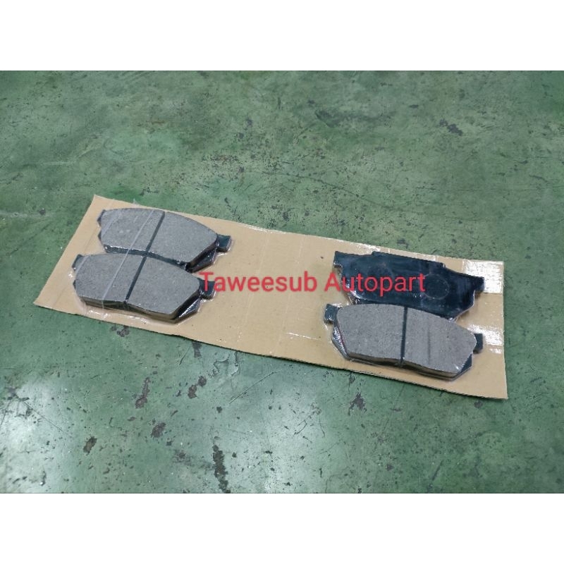 ผ้าดิสเบรคหน้า CIVIC'88-92 AKEBONO แผงเขียว AA111K