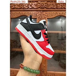 🔅รองเท้าผ้าใบเด็ก  SB dunk Low panda🔅รองเท้าเด็กน้อยน่ารักมาก❤️ มี25-36 สินค้าพร้อมส่ง รองเท้าไนกี้ รองเท้าผ้าใบเด็ก