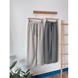 Stripe pants กางเกงลายทางเอวยางยืด