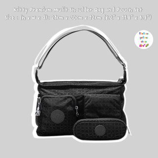 กระเป๋า Kipling Kitty Premium Mulit Pocket Large Shoulder Bag and Pouch Set