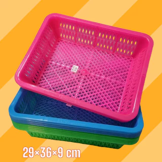 📚 ตะกร้าใส่ A4 แพ็ค 12 ชิ้น กระจาดพลาสติก ตะกร้าเก็บเอกสาร กล่องจัดระเบียบ ของใช้ในบ้าน คละสี