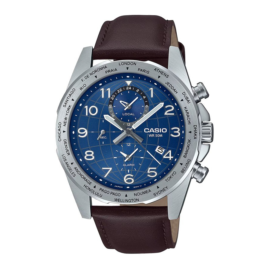 [รุ่นหายาก]🎁CASIO STANDARD MTP-W500L-2A ของแท้ 100% พร้อมส่ง ประกัน 1 ปี