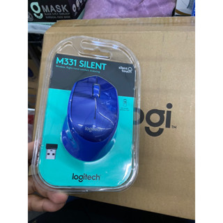 Logitech M 331 Wireless Mouse Slient Plus เมาส์ไร้สาย ไร้เสียงคลิก