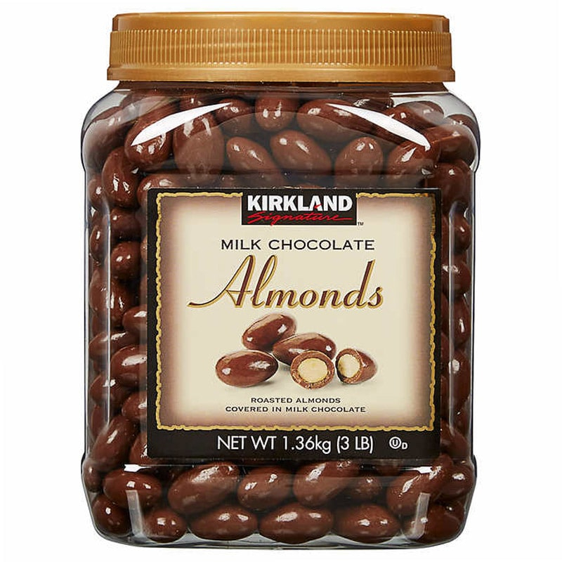 ⚡️เคิร์กแลนด์ ซิกเนเจอร์ ช็อกโกแลตนมสอดไส้อัลมอนด์ 1.36 กก. / Kirkland Signature Milk Chocolate Almo