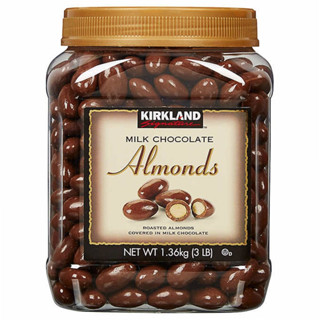 ⚡️เคิร์กแลนด์ ซิกเนเจอร์ ช็อกโกแลตนมสอดไส้อัลมอนด์ 1.36 กก. / Kirkland Signature Milk Chocolate Almonds 1.36kg.⚡️