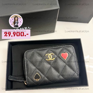 👜: New!! Chanel Zippy Coin Card Holder‼️ก่อนกดสั่งรบกวนทักมาเช็คสต๊อคก่อนนะคะ‼️