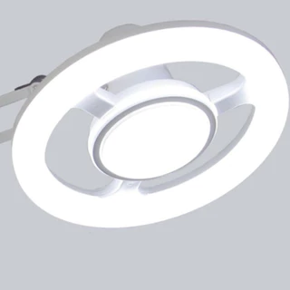 360°หมุนเต็มมุมแสงโคมไฟความงาม ตั้งพื้น LED โคมไฟคลินิคเสริมความงาม สักคิ้ว