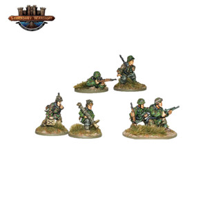 [พร้อมส่ง]warlord game-Waffen-SS Sniper, Flamethrower And Panzerschreck Teams (1943-45)