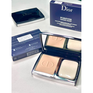 แป้งผสมรองพื้น แป้งดิออร์ DIOR FOREVER NATURAL VELVET Dior Forever Natural Velvet Compact Foundation