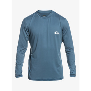 Quiksilver เสื้อว่ายน้ำแขนยาว ผู้ชาย กันแดด Mens Omni Session Long Sleeve UPF 50 Surf T-Shirt 231 EQYWR03349-BYG0