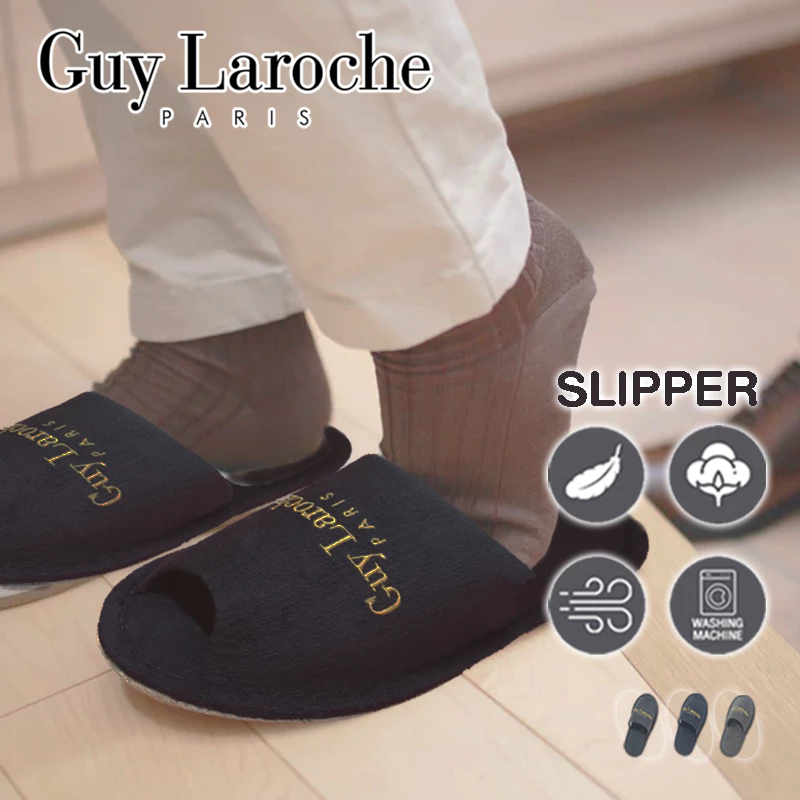 GUY LAROCHE Slipper รองเท้าใส่ในบ้าน ออฟฟิศ สำนักงาน หนา นุ่ม สวมใส่สบายเท้า (TGS096)