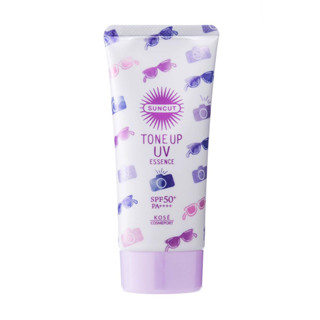 [ของแท้100%] Kose Suncut UV tone up essence SPF50+ PA++++ 80g ครีมกันแดด สูตรกันน้ำ ของแท้ จากญี่ปุ่น