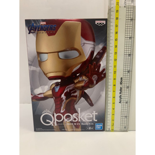 Qposket Marvel Avengers End Game - Iron Man - Battle Ver. (B) แท้ มือ 1