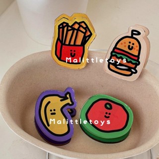 🍔พรีออเดอร์🍔~ คลิปหนีบกระดาษลายของกินน่ารักตะปุ๊กตะปิ๊ก ~