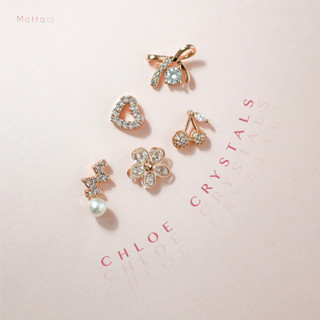 Chloe Crystals 💎 ต้าวต่างหูติดหู Mottashop น่ารัก ละมุนใจสุดๆ ใครที่ชอบต่างหูเล็กๆคิ้วท์ๆ รีบตำด่วนนน 💞