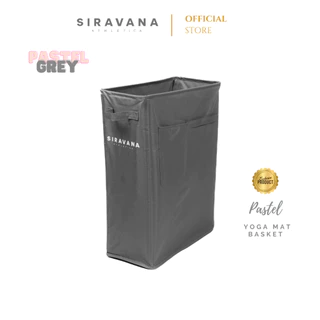 SIRAVANA ตะกร้าจัดเก็บเสื่อโยคะ รุ่น Pastel Yoga Mat Basket
