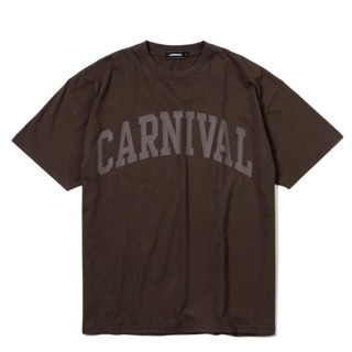 เสื้อยืด CARNIVAL SS23 ICONIC WASHED OVS T-SHIRT แท้100%