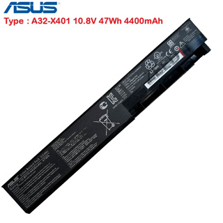 (ส่งฟรี ประกัน 1 ปี) Asus แบตเตอรี่ Asus Battery Notebook Asus X301 X301A X301U X501 X501A X501 A31-X401 A32-X401 ของแท้