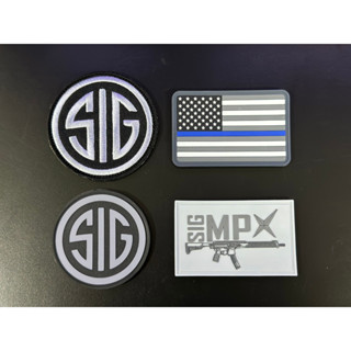 SIG PATCH , MPX , USA , PVC , ผ้า