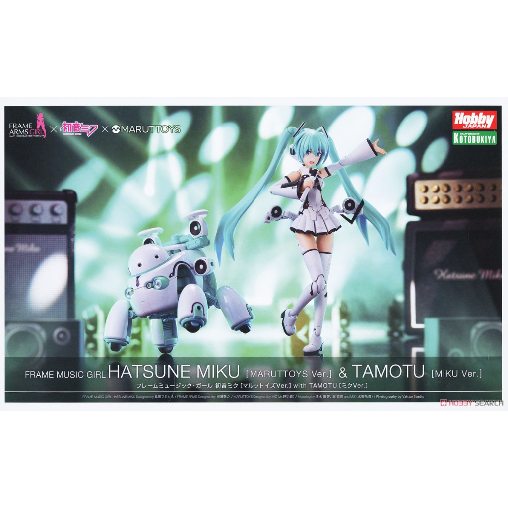 Kotobukiya Frame Music Girl Hatsune Miku (Maruttoys Ver) & Tamotu (Miku Ver) 4934054042326 (Plastic 