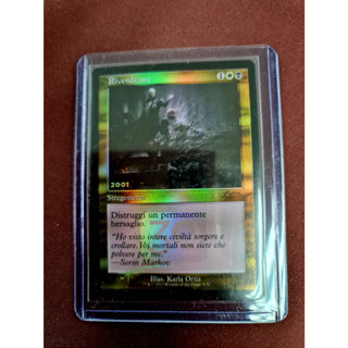 Magic: The Gathering Promotional: Vindicate (30th Anniversary Foil - Italian)