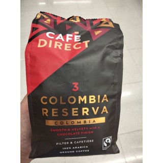 Cafe Direct Colombia Reserva Roast And Ground Coffee  227g.กาแฟโคลัมเบีย กาแฟคั่วบด คั่วเข้มระดับปานกลาง227กรัม