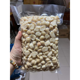 แมคคาเดเมียซีกจัมโบ้อบเกลือ สูตรใหม่ ลดเค็มลง พร้อมทาน 500g