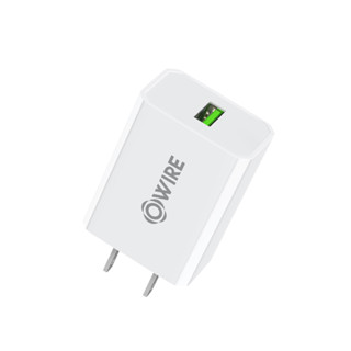 OWIRE หัวชาร์จ Fast Charger QC3.0 18W  Wall Charger 5V/2A 2USB