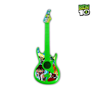 Benten ลิขสิทธิ์แท้ ของเล่น กีตาร์ 4 สาย เบ็นเท็น Ben10 Guiter Ukulele ขนาด 16x47x4.5 ซม. กีตาร์เด็ก ดีดได้จริง