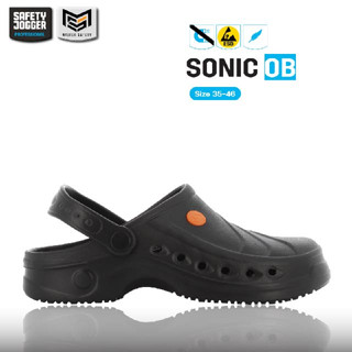 [ของแท้พร้อมส่ง] Safety Jogger รุ่น SONIC OB รองเท้าแตะกันลื่น ไม่ผสมโลหะ น้ำหนักเบา ได้มาตรฐานสากล ESD